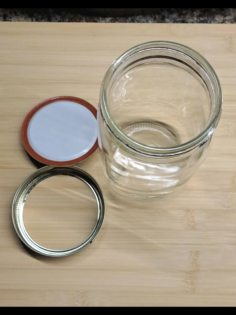 Tall Glass Ball Jar